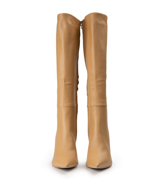 Orange Tony Bianco Apollo Honey Nappa 10.5cm Knee High Boots | AZADF47916