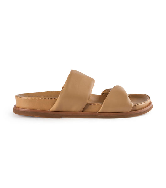 Orange Tony Bianco Henry Honey Nappa 3.5cm Sandals | YZAGT65590