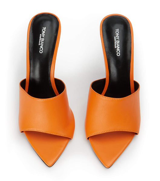 Orange Tony Bianco Mylo Acid Orange 10.5cm Event Heels | ZAJZR84993