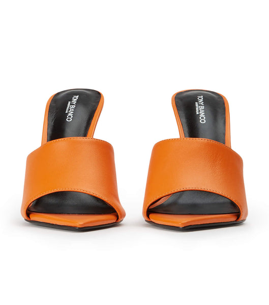 Orange Tony Bianco Mylo Acid Orange 10.5cm Event Heels | ZAJZR84993