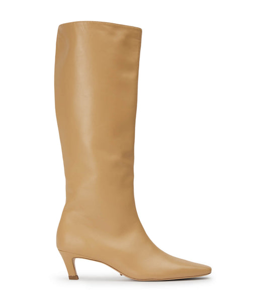 Orange Tony Bianco Vixon Honey Nappa 5cm Mid Calf Boots | AZADF70612