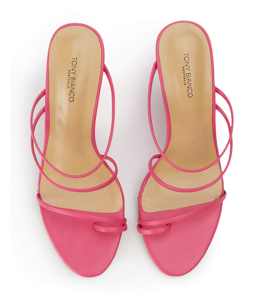 Pink Tony Bianco Gaia Acid Pink 11cm Wedges | ZAICD94080