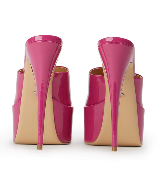 Pink Tony Bianco Jordyn Berry Patent 15cm Stiletto Heels | ZACVG74061