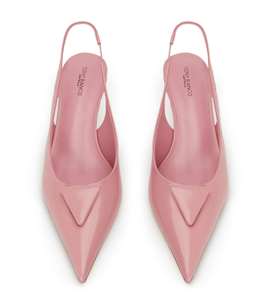 Pink Tony Bianco Kimmy Musk Hi Shine 4.5cm Event Heels | AZAWC80404