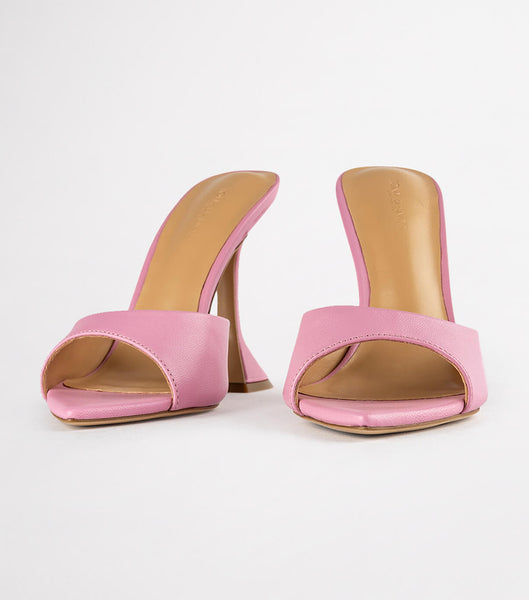 Pink Tony Bianco Marcel Musk Nappa 10.5cm Event Heels | YZAVQ81891