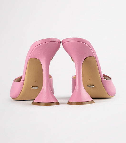 Pink Tony Bianco Marcel Musk Nappa 10.5cm Event Heels | YZAVQ81891