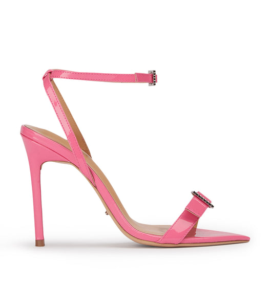 Pink Tony Bianco Mopsy Flamingo Patent 10.5cm Bling Heels | YZAGT59989