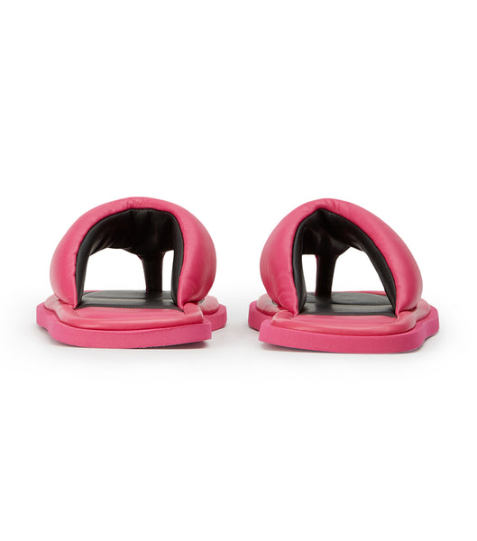 Pink Tony Bianco Nikki Acid Pink Slides | ZACVG44823