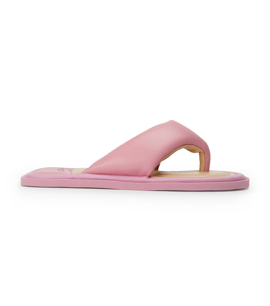 Pink Tony Bianco Nikki Musk Nappa Sandals | MZAFT39528