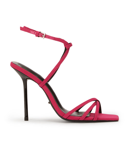 Pink Tony Bianco Nomad Persian Crepe 10.5cm Event Heels | ZADYB17718