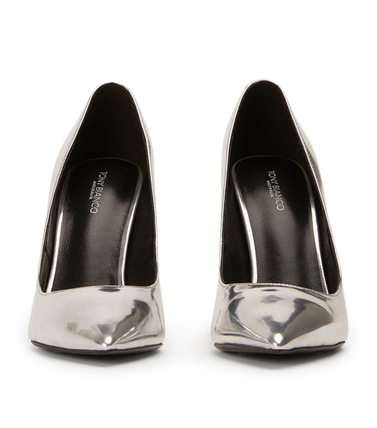 Silver Tony Bianco Anja Silver Shine 10.5cm Bling Heels | DZAKV71518