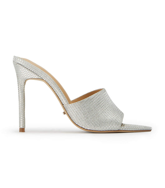 Silver Tony Bianco Marley Silver Aura 10.5cm Event Heels | YZAVQ89999