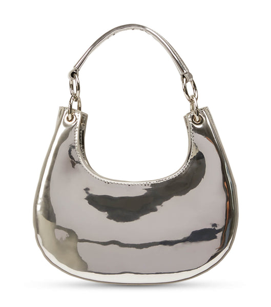 Silver Tony Bianco Talia Silver Shine Mini Handbags Accessories | SZANY23441