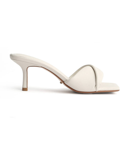 White Tony Bianco Alexa Dove Nappa 6.5cm Event Heels | SZANY65134