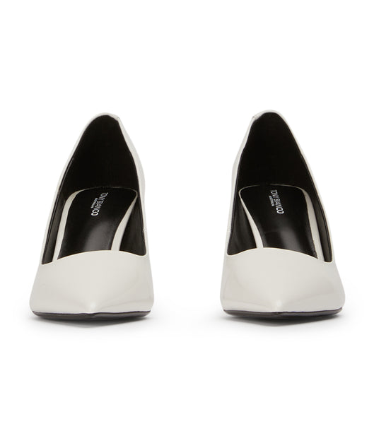 White Tony Bianco Billy White Hi Shine 7.5cm Event Heels | UZAND17816