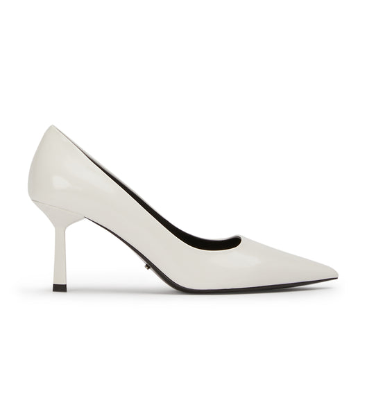 White Tony Bianco Billy White Hi Shine 7.5cm Event Heels | UZAND17816