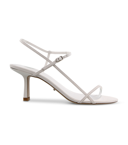 White Tony Bianco Caprice White Kid 7cm Stiletto Heels | DZAVO63878