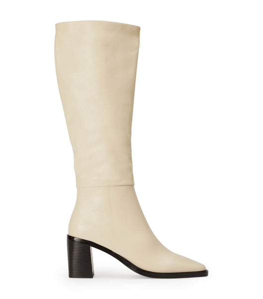 White Tony Bianco Darby Ecru Venice 7.5cm Mid Calf Boots | BZASD95698