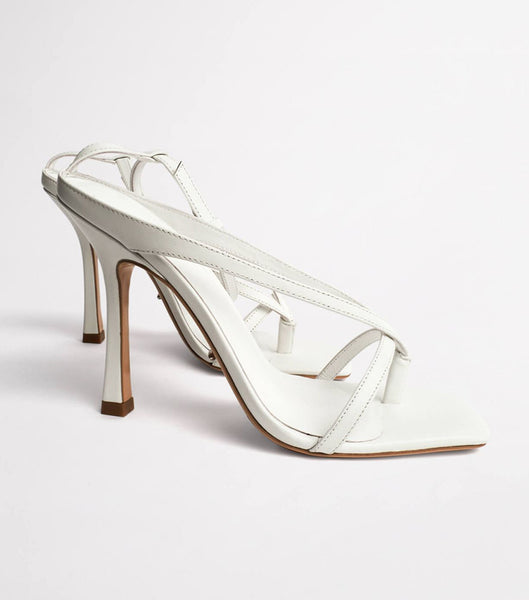 White Tony Bianco Faythe White Kid 10.5cm Event Heels | FZAHY26574