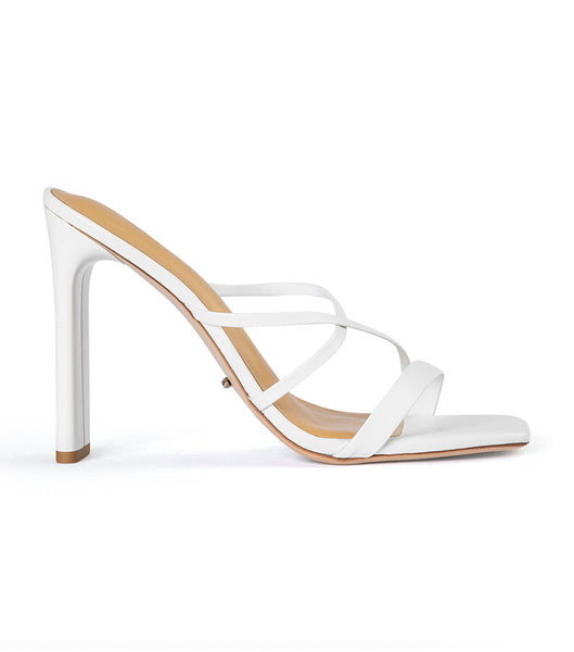 White Tony Bianco Fior White Kid 11cm Bridal Heels | XZABH80590