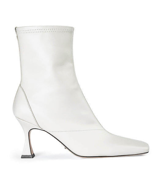 White Tony Bianco Fomo Dove Nappa 8cm Stiletto Boots | QZAWA29321