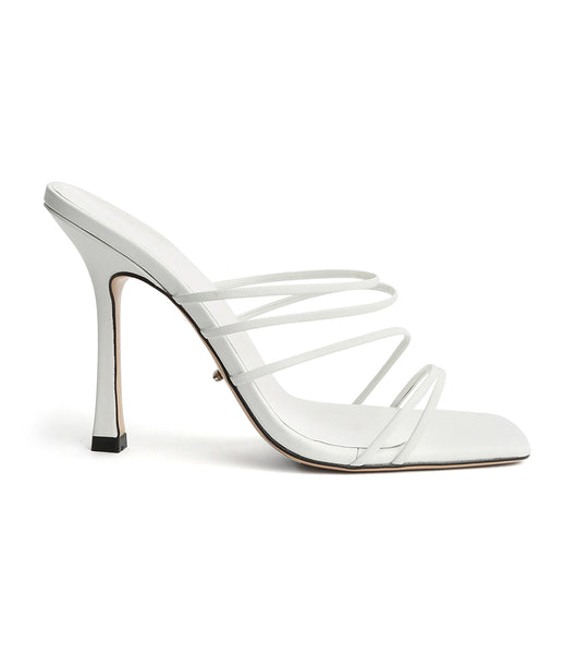 White Tony Bianco Foxie White Kid 10.5cm Bridal Heels | ZADFL47899