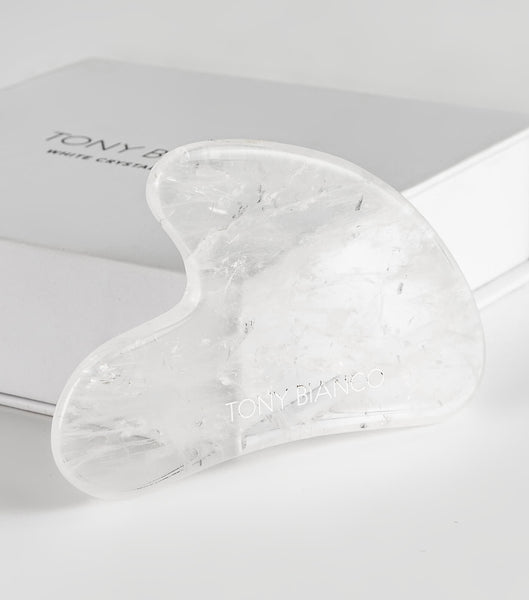 White Tony Bianco Gua Sha White Crystal Accessories | EZAHC63889