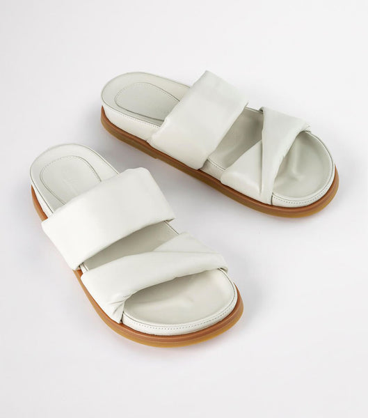 White Tony Bianco Henry Dove Nappa 3.5cm Sandals | ZAEGJ85935