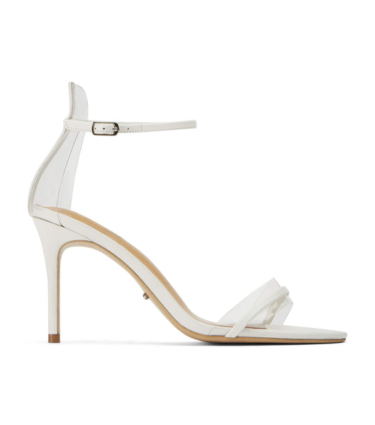 White Tony Bianco Houston Milk Capretto 8.5cm Stiletto Heels | QZAUV41331