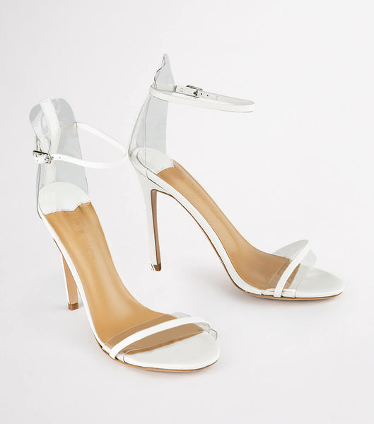 White Tony Bianco Kosumi Milk Denver 11cm Stiletto Heels | ZAJBT76855