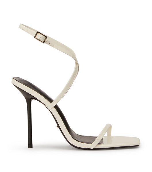 White Tony Bianco Naxos White Patent 10.5cm Event Heels | QZAWA50319