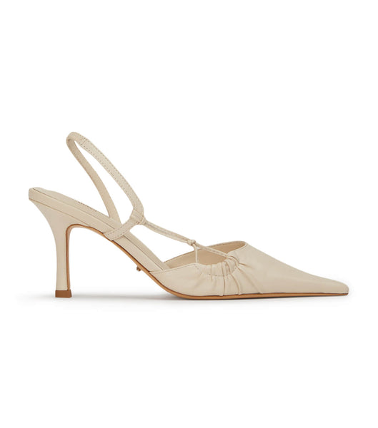 White Tony Bianco Sakai Dove Nappa 8cm Court Shoes | DZAVO92713