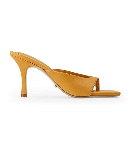 Yellow Tony Bianco Crystle Cantelope Antiq 8.5cm Low Heels | FZAUI27096