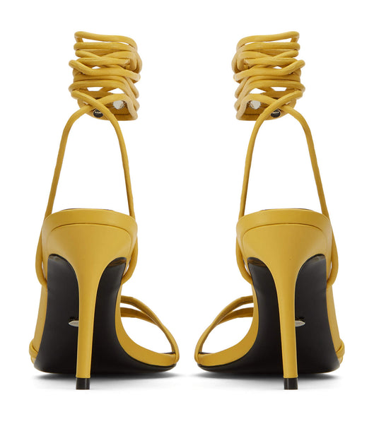 Yellow Tony Bianco Hailee Desert Nappa 8.5cm Low Heels | BZASD29761