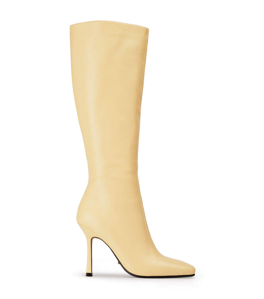 Yellow Tony Bianco Havana Butter Nappa 10.5cm Heeled Boots | FZAHY86921