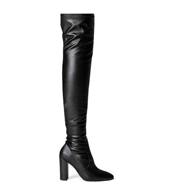 Black Tony Bianco Bloom Black Venezia 9.5cm Heeled Boots | FZAUI40599