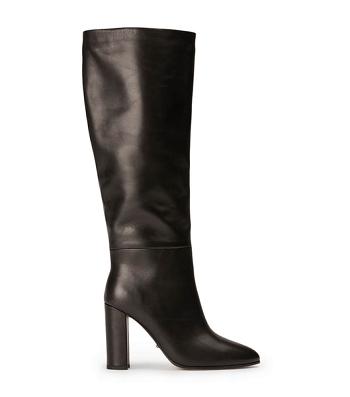 Black Tony Bianco Boss Black Como 9.5cm Mid Calf Boots | AZADF80759