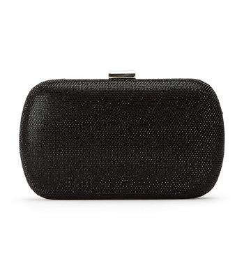 Black Tony Bianco Cori Black Crystal Clutch Accessories | ZAQAV63423