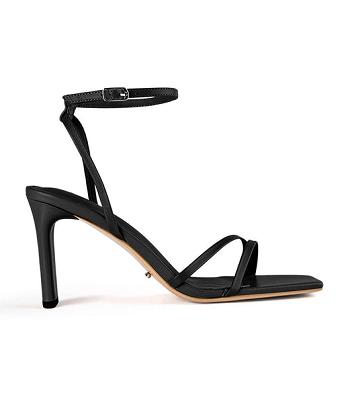 Black Tony Bianco Corso Black Nappa 8.5cm Low Heels | AZADF41132