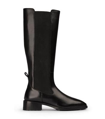 Black Tony Bianco Emrata Black Como 4cm Mid Calf Boots | DZAKV44039