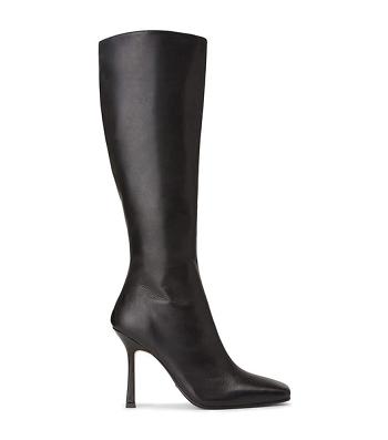 Black Tony Bianco Havana Black Venice 10.5cm Knee High Boots | TZAWZ54269