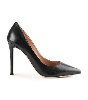 Black Tony Bianco Lotus Black Como 10.3cm Stiletto Heels | ZAJKU59306