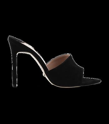 Black Tony Bianco Marley Black Kid Suede 10.5cm Bridal Heels | YZAVQ42374