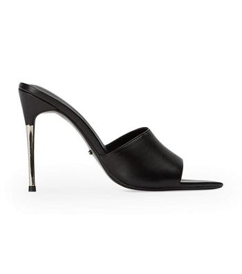 Black Tony Bianco Maximus Black Nappa 10.5cm Bridal Heels | DZAVO84890