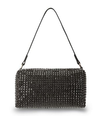 Black Tony Bianco Moma Black Crystal Mini Handbags Accessories | MZAFT16093