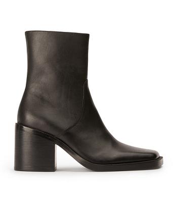 Black Tony Bianco Prince Black Como 8cm Ankle Boots | EZAVG29274