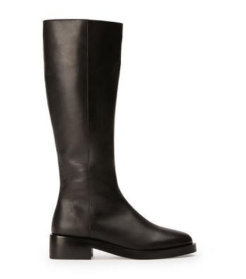 Black Tony Bianco Torres Black Como 4cm Knee High Boots | AZADF67815