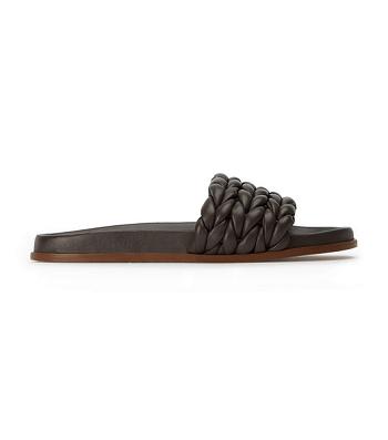 Chocolate Tony Bianco Layton Chocolate Nappa Sandals | EZAVG58039