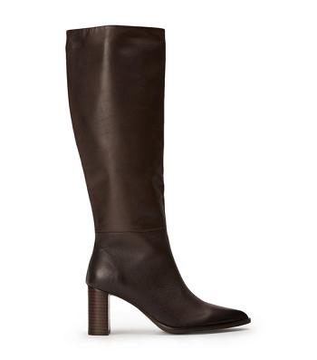 Chocolate Tony Bianco Peppe Choc Como 7.5cm Knee High Boots | MZAFT80873