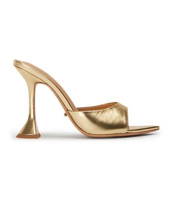 Gold / Metal Tony Bianco Marcel Gold Nappa Metallic 10.5cm Bridal Heels | GZAEC70324